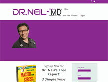 Tablet Screenshot of neilmd.com